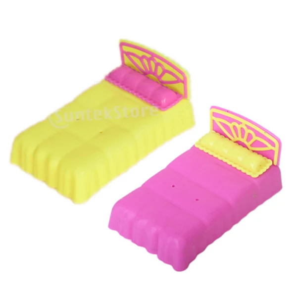 Новый кукольный домик миниатюрная мебель сестра Крисси кукольная кровать для