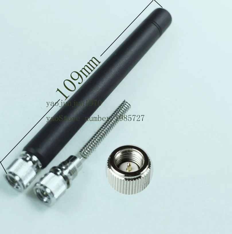 

Svtkpzp 433 MHZ glue stick antenna 5.1cm Form of interface connector type: SMA spiral internal injection