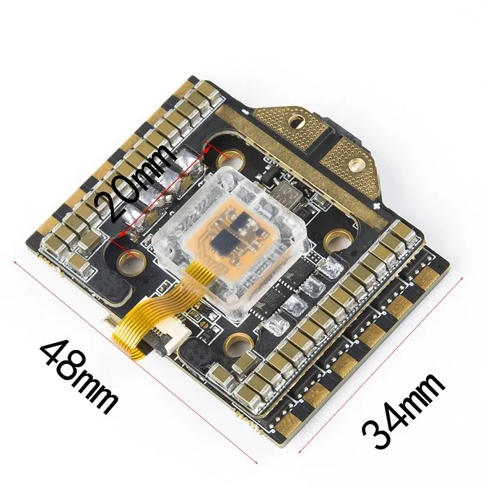 Nox все в одном AIO V2 32 K F4 Dshot 1200 Контроллер полета с 4 X 35A Blheli_s Esc способен ICM20608 Сенсор
