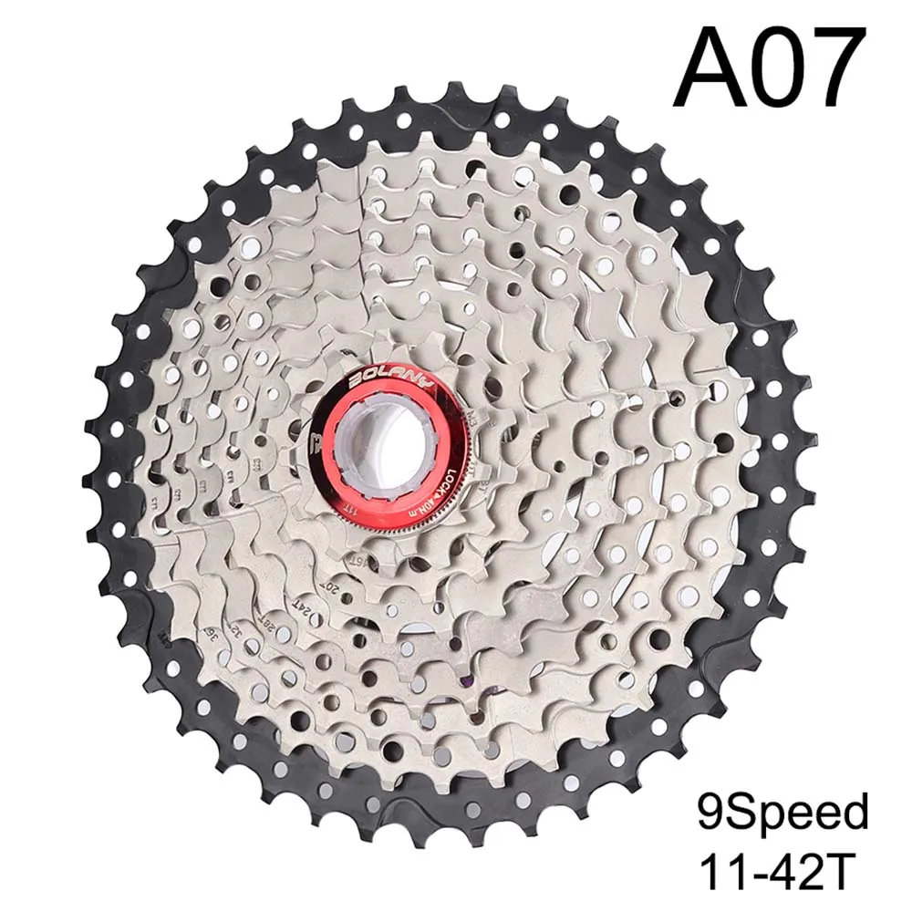 BOLANY MTB кассета 8 S/9 S/10 S/11 S/12 S 11-25 28 32 40 42 46 50 52T звездочки свободного хода широкий коэффициент горный велосипед аксессуары