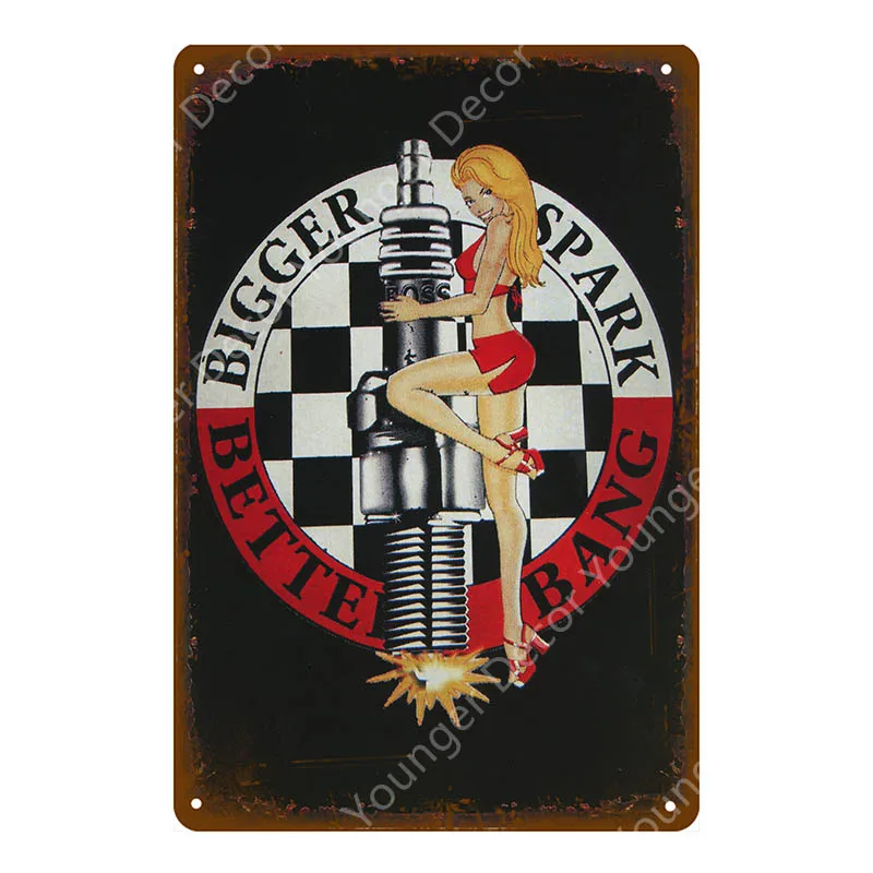 YD2386F Классическая масляная табличка, винтажная жестяная вывеска, домашний бар, паб, гараж, Декор, АЗС, декоративная металлическая тарелка, наклейки на стену, художественный плакат - Цвет: YD2386F