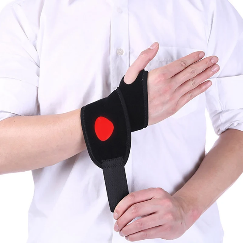 1 шт. поддержка запястья с петлей для большого пальца дышащий эластичный