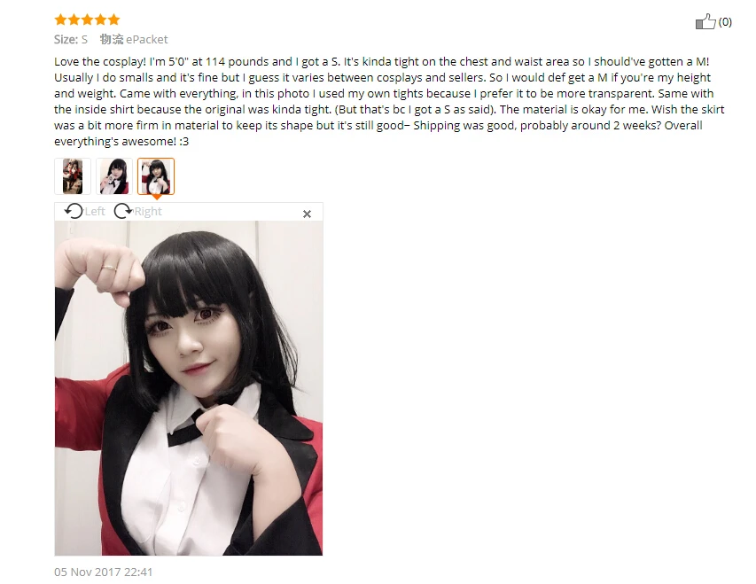 Популярные крутые костюмы для косплея, аниме Kakegurui Yumeko Jabami, японская школьная форма для девочек, полный комплект, куртка+ рубашка+ юбка+ чулки+ галстук