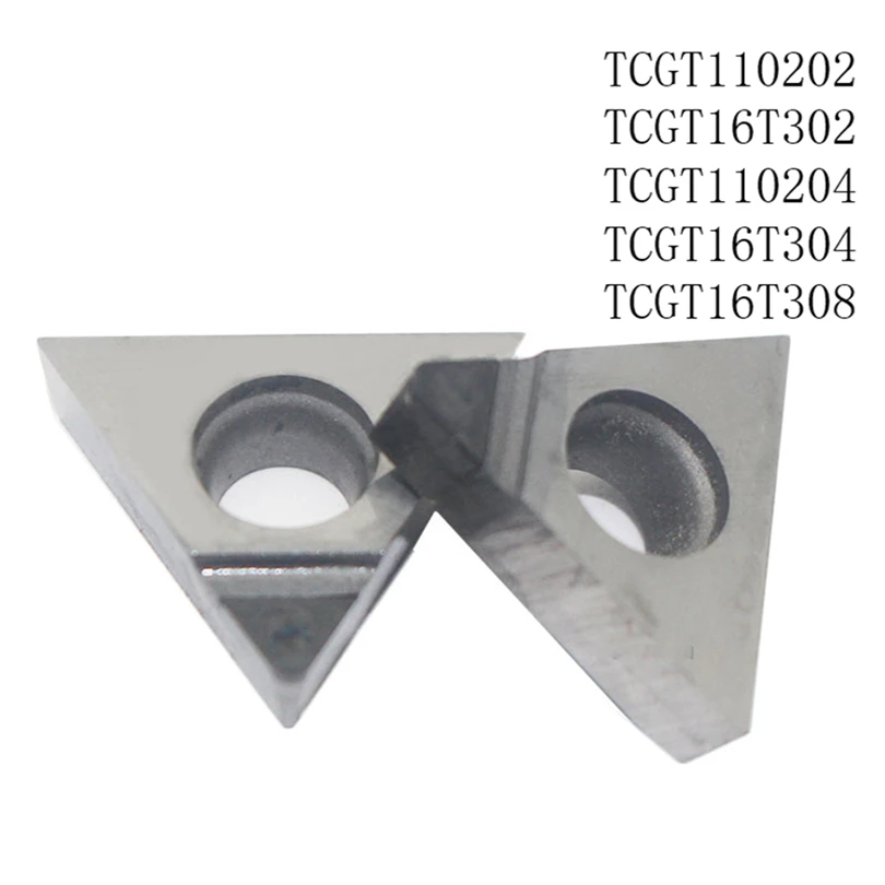 2 шт. TCGT16T302 TCGT16T304 TCGT16T308 TCGT110202 TCGT110204 резец сверхтвердый PCD алмазные пластины CBN