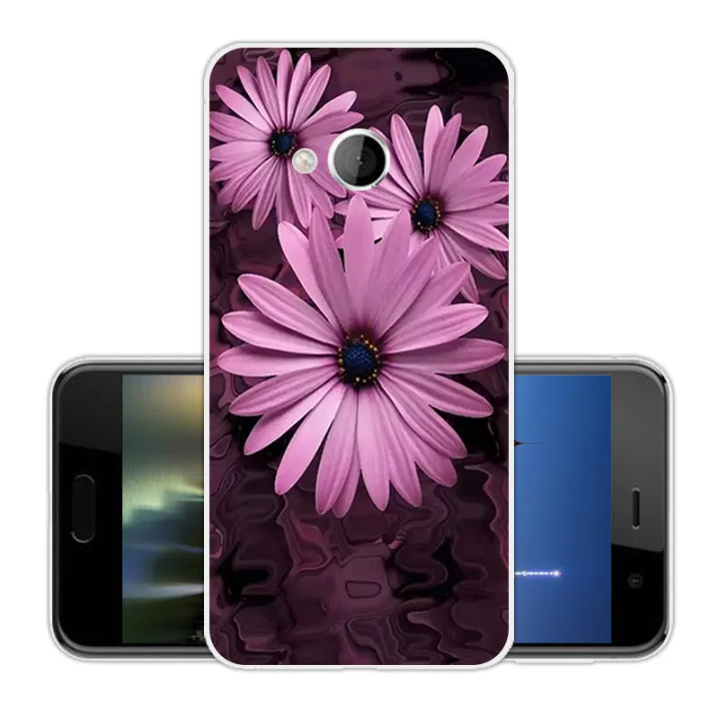 Чехол для HTC U Play Alpine CuteCat мягкий силиконовый прозрачный ТПУ чехол-накладка