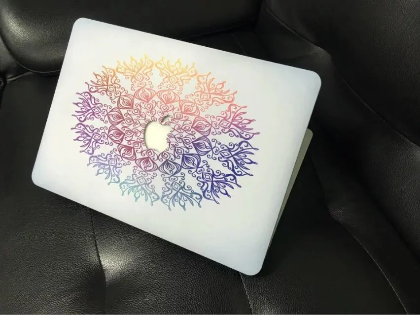 Жёсткий защитный чехол с рисунком мультяшного стиля для Macbook 12 дюймов Air 11 13 Pro 15