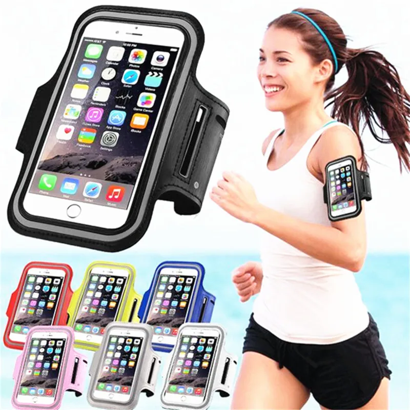 Нарукавная повязка 5 дюймов для занятий бегом в тренажерном зале чехол бега зажим