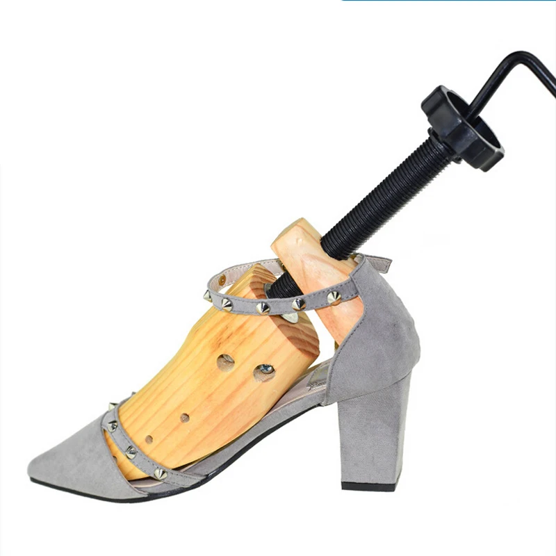 Портативная мини обувь растяжки прочная масивная древесина расширитель ширины