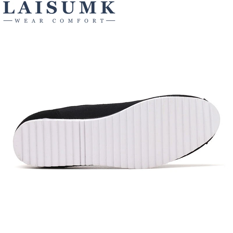 

2020 LAISUMK Brand Men Casual Shoes Fashion Breathable Male Shoes Fashion Men Sneakers Luxury Men Flats Sneakers Shoes