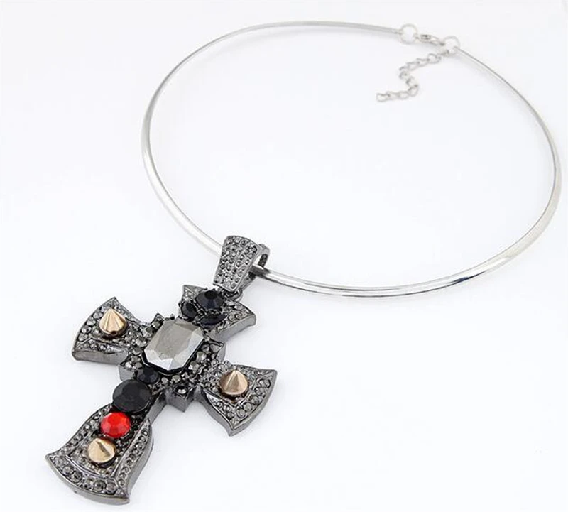 Ожерелья и Подвески для Женщин 2016 Год Сбора Винограда Способа Имитационные Gemstone