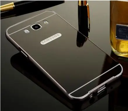 Роскошные зеркальные чехлы цвета розового золота для Samsung J5 2016 алюминиевый