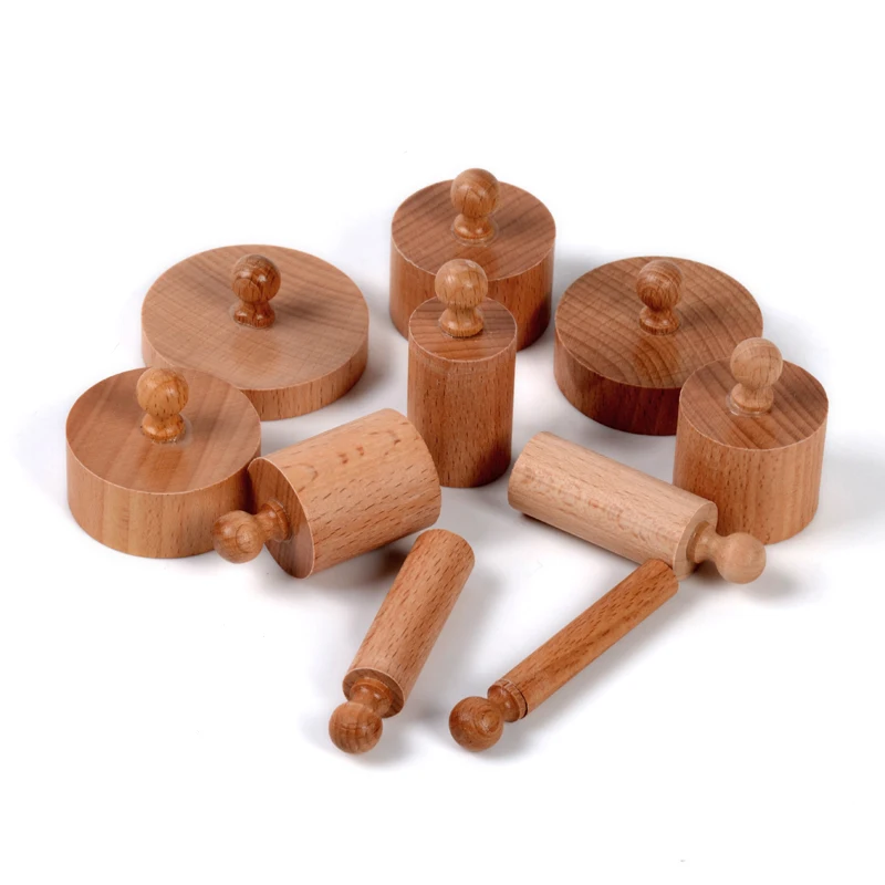 Детская игрушка Монтессори одноцилиндровый 3 для дошкольного обучения раннего