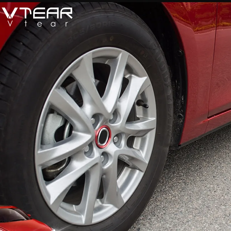 Vtear для Mazda 3 CX 5 2018 2019 2020 Стайлинг автомобиля Ступица колеса модификация кольца