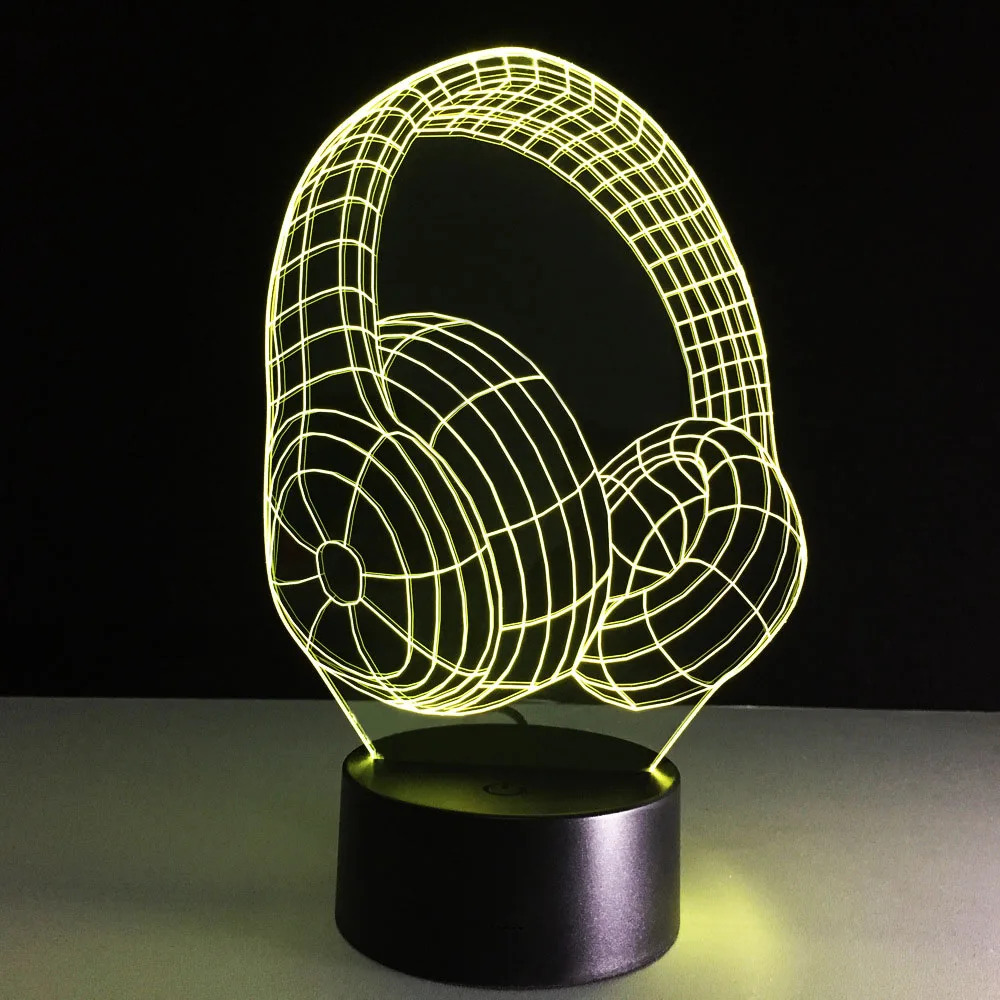 3d ночник Детские Светодиодные лампы Usb настольная лампа акриловая панель