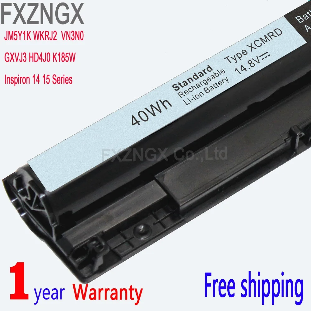 FXZNGX компьютер M5Y1K Портативный Батарея для DELL Ins 14 5451 5455 5551 5758 Ins15 3421 3451 3558 Vostro 3458 GXVJ3