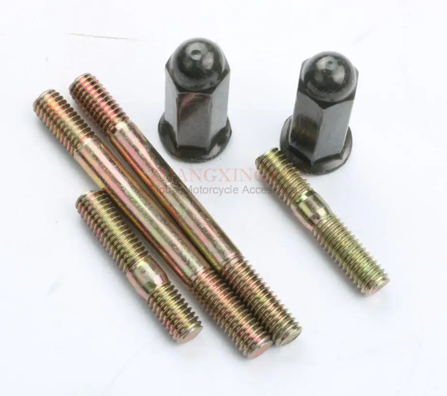 bolt 100cc EGR комплект головки блока цилиндров, распределительный вал, коромысло, Головка блока цилиндров и болт для GY6 50cc обновление 100cc 139QMB скутер - Цвет: bolt