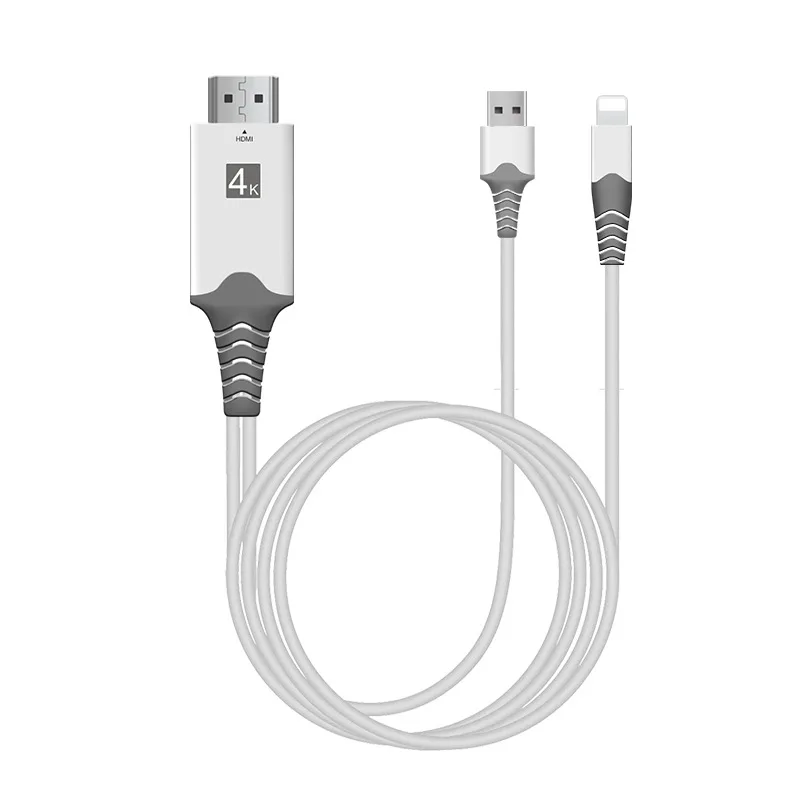GREATLINK PLAY кабель для Lightning-HDMI адаптер USB кабель HDMI 1080P Аудио адаптер смарт-конвертер кабель для iPhone X 8 7 6 5