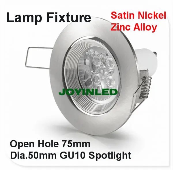 Светодиодный держатель потолочного светильника 4 Вт GU10 осветительный потолочный