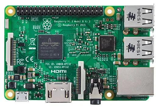 4 в 1 Raspberry Pi 3 Kit Wifi и Bluetooth Model B + радиаторы с блоком питания прозрачный чехол из АБС