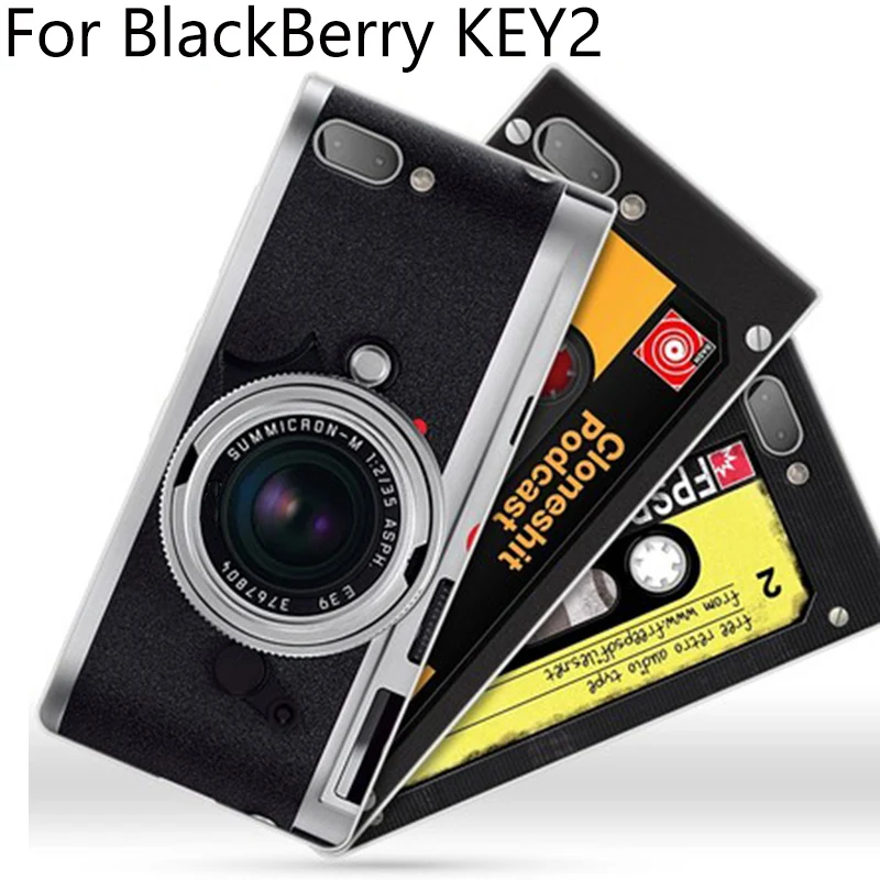 Чехол для BlackBerry KEY2 мягкие чехлы KEY 2 чехол ретро с принтом из мультфильма s задняя
