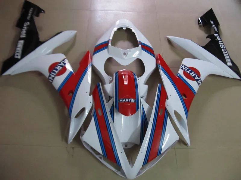 Набор обтекателей для мотоцикла YAMAHA YZFR1 04 05 06 YZF R1 YZF1000 2004 2005 2006 ABS красный белый