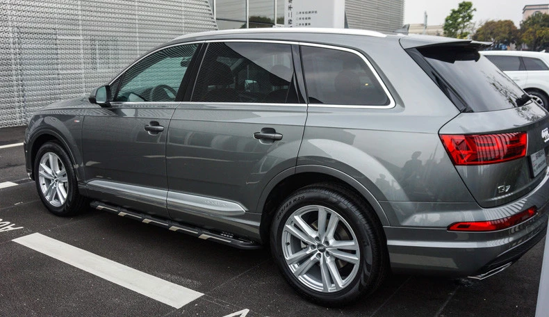 JIOYNG для Audi Q7 2016 2017 2018 автомобильные беговые доски авто боковые ступенчатые педали