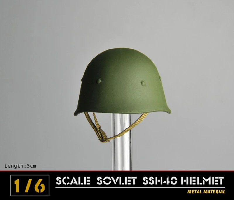 1/6 масштаб Второй мировой войны Советской Армии солдатской металлический шлем