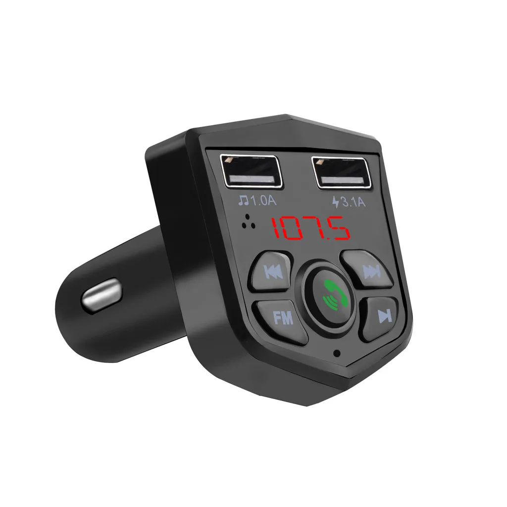Беспроводной Bluetooth Handsfree автомобильный комплект fm передатчик адаптер MP3 плеер