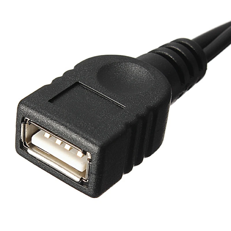 LEORY Высокое качество Micro USB Мужской к USB Женский хост OTG кабель и USB кабель питания Y сплиттер 3 в 1