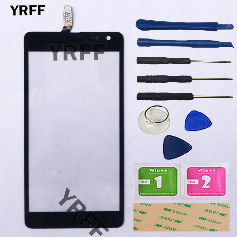 

5'' Mobile Touch Screen Glass For Microsoft Nokia Lumia N535 535 2C 2S Touch Screen Digitizer Panel Front Glass Sensor Tools