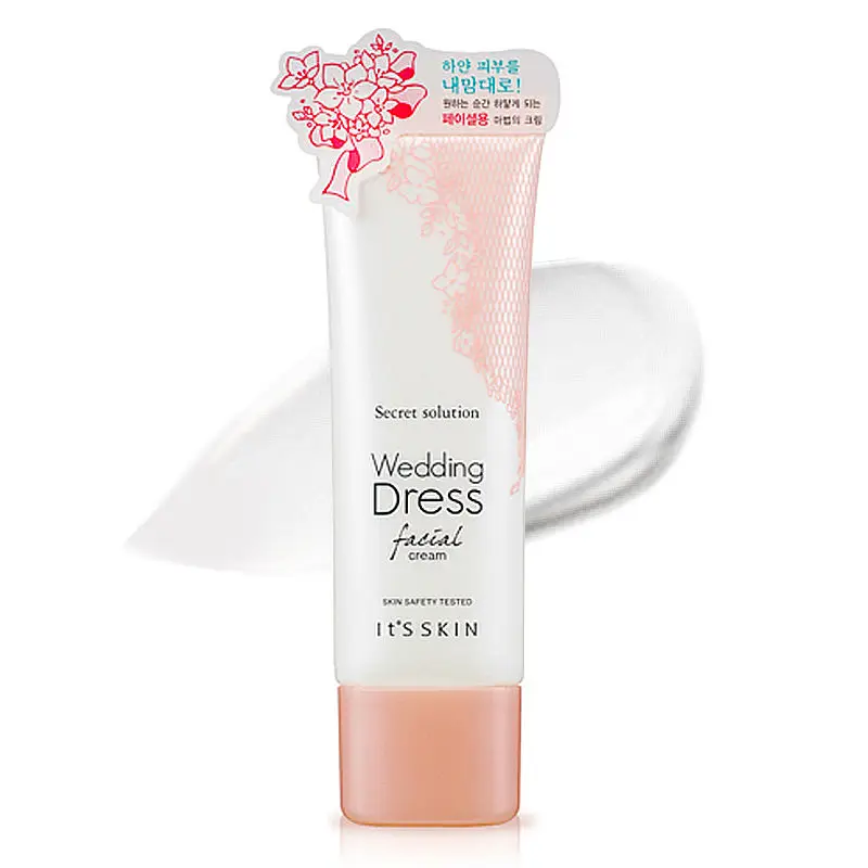 

Korean Cosmetics IT'S SKIN Secret Solution Wedding Dress Facial Cream 40ml Skin tone up effect