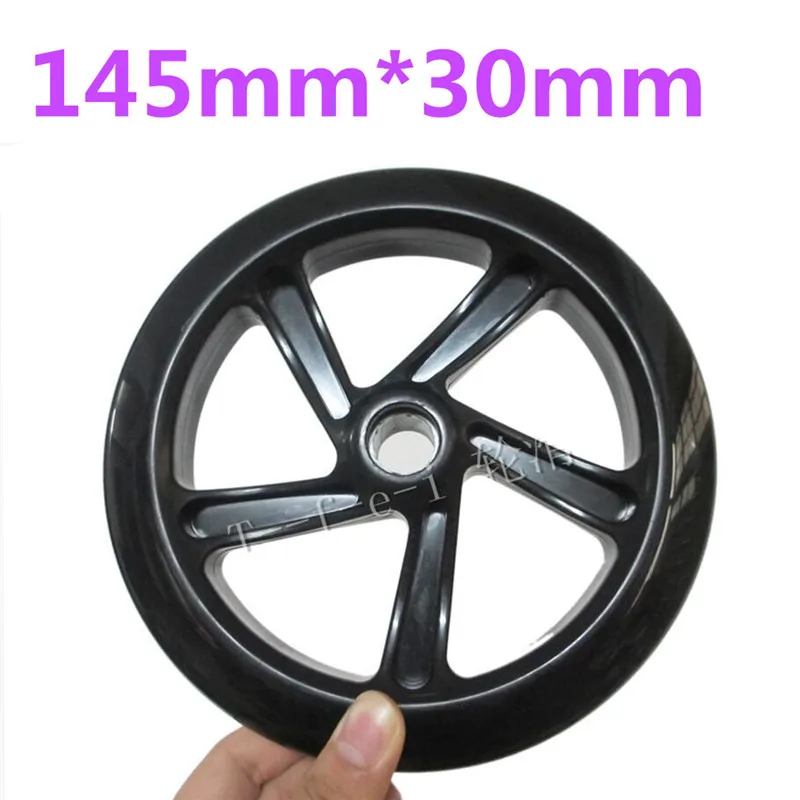 145mmX30mm 1 шт 200 мм 175 мм 145 мм диаметр 40 мм 30 мм Толщина колеса для катания на скутере шины прочный PU Скейтборд Rodas с подшипником ABEC7 - Цвет: 145mmX30mm