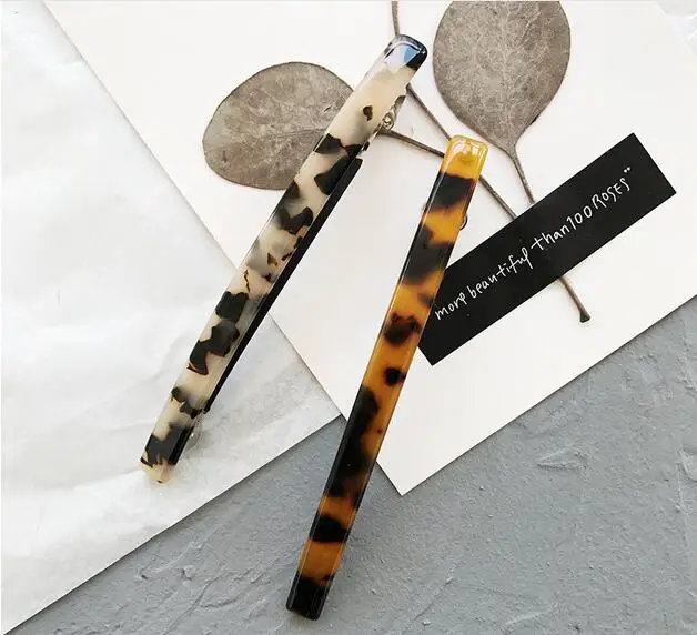 1 шт. Японии Стиль Акриловые зажимы для волос геометрический круглый