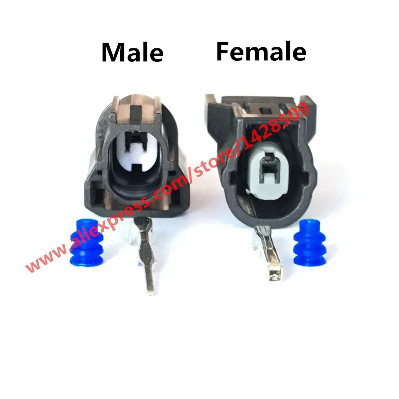 

20 Sets 1 Pin Female Waterproof Car Connector 6189-0940 Air Pump Generator Socket For Honda Accord Odyssey CRV Fit Civic