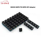 Модуль преобразователя SOIC8 SOP8 в DIP8 адаптер программатора EZ, разъем 150mil ZIF, AVR E83 W168...