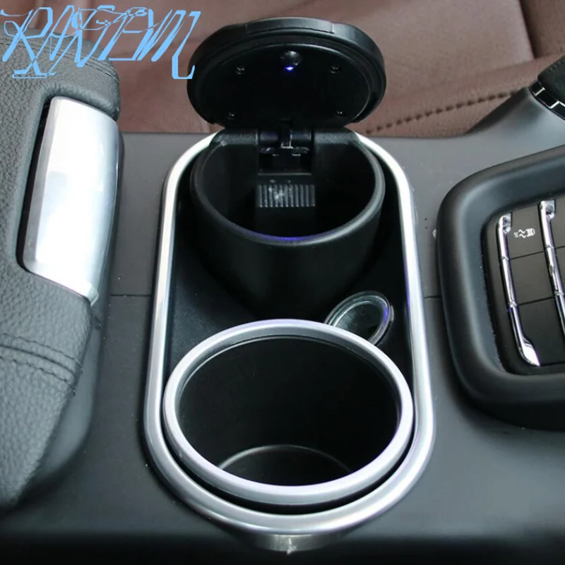 Портативный Автомобильный светодиодный пепельница для сигарет Honda CRV Accord Vezel