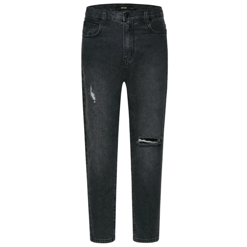 SEMIR Для женщин 100% хлопковые укороченные джинсы с эффектом потертости
