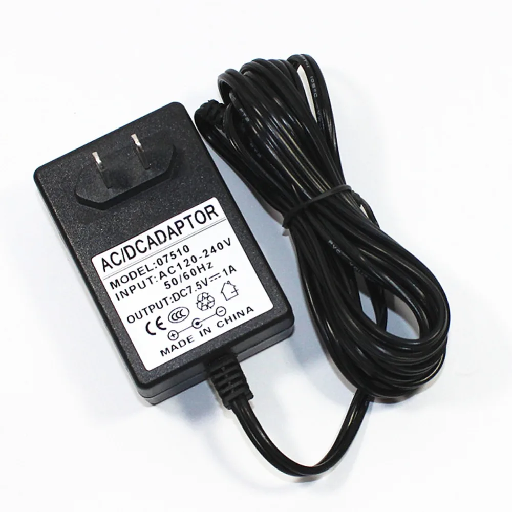 9 8 футов Длина 7 5 В AC DC адаптер для Casiotone MT-46 клавиатуры MT-55 MT-68 MT-100 | Компьютеры и