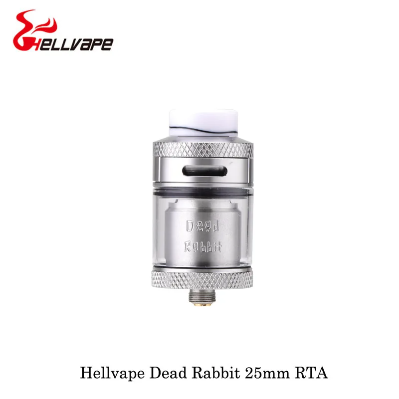 Электронная сигарета Hellvape Dead Rabbit 25 мм RTA 2 мл/4 5 мл распылитель с полимерным