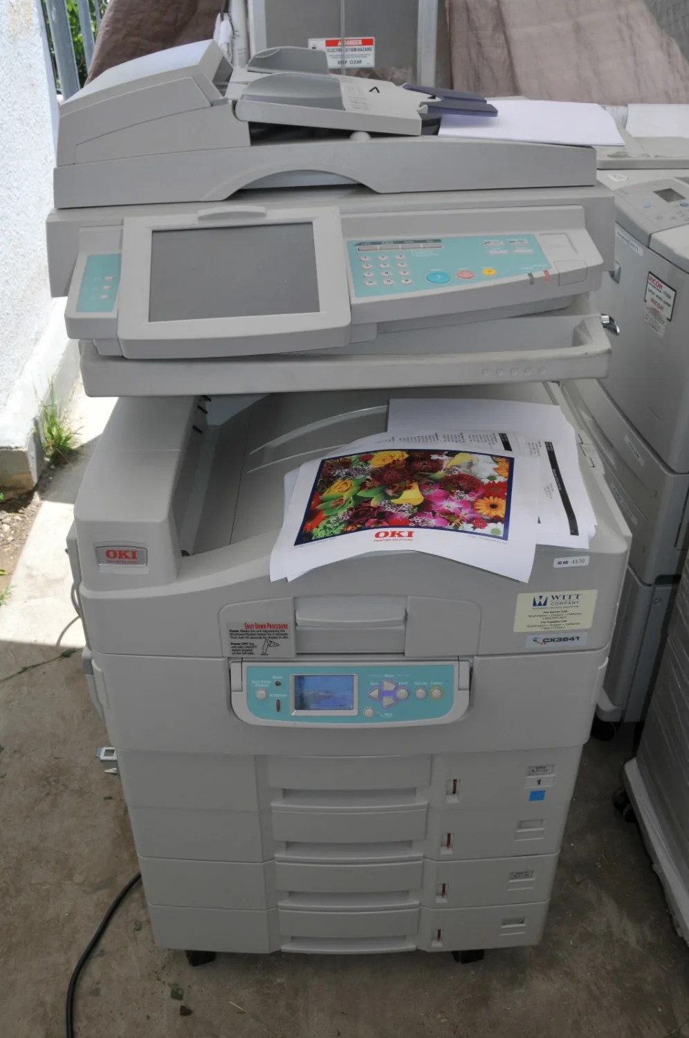 Oki CX3641 MFP MultiFunction Printer 