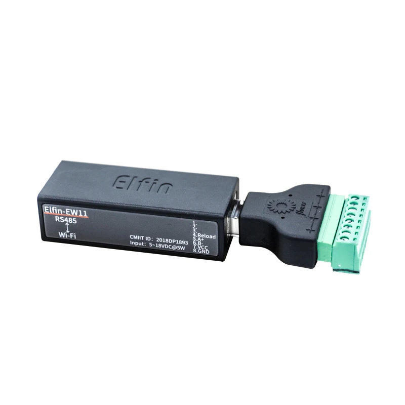 Elfin EW11 последовательный порт RS485 к Wi Fi сервер устройств модульный TCP/IP Telnet Modbus TCP