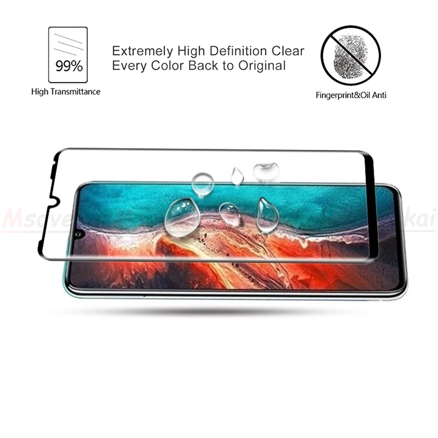 Закаленное стекло с полным покрытием для Huawei P30 Lite Nova 4e 3i Y5 Prime 2018 Honor Magic 2 8A 8C 5D 9D