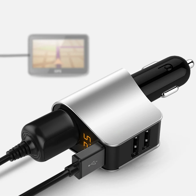 Tancredy розетка для автомобильного прикуривателя Разветвитель 3 USB Автомобильное