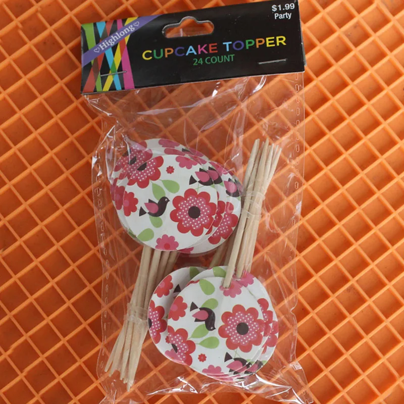 Украшения для торта 24 шт.|party decoration|party suppliesparty supplies cakes |