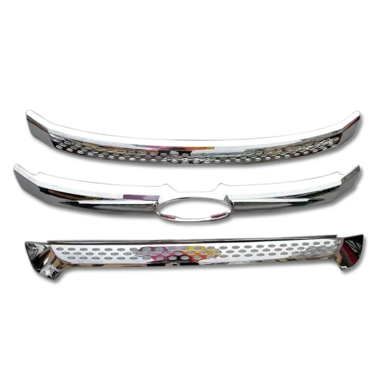 

3 шт., передняя решетка из АБС-пластика для Ford Explorer 2011, 2012, 2013, 2014