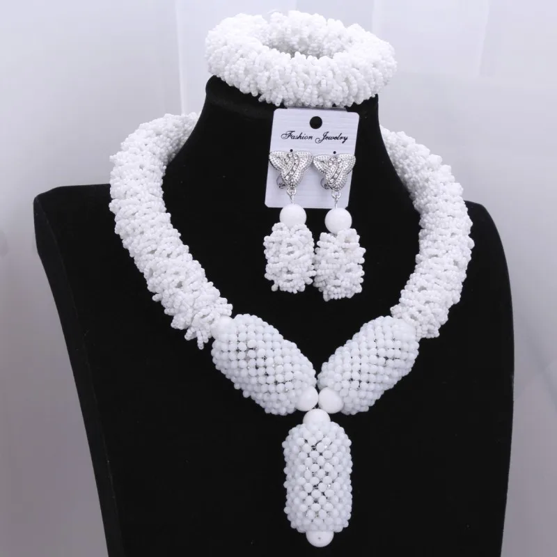 Набор ювелирных изделий из бисера и оранжевый цвет 2017|necklace earrings bracelet|beaded jewelry