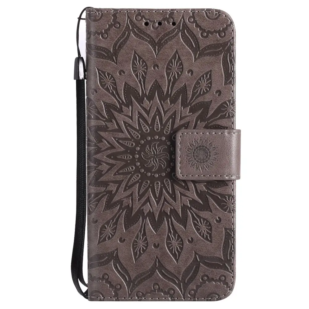 MuTouNiao розовый кожаный флип чехол для Samsung Galaxy Note 3, 4, 5, 8, 9, A3 A5 A6 A7 A8 плюс S4 S5 мини I9190 - Цвет: Gray