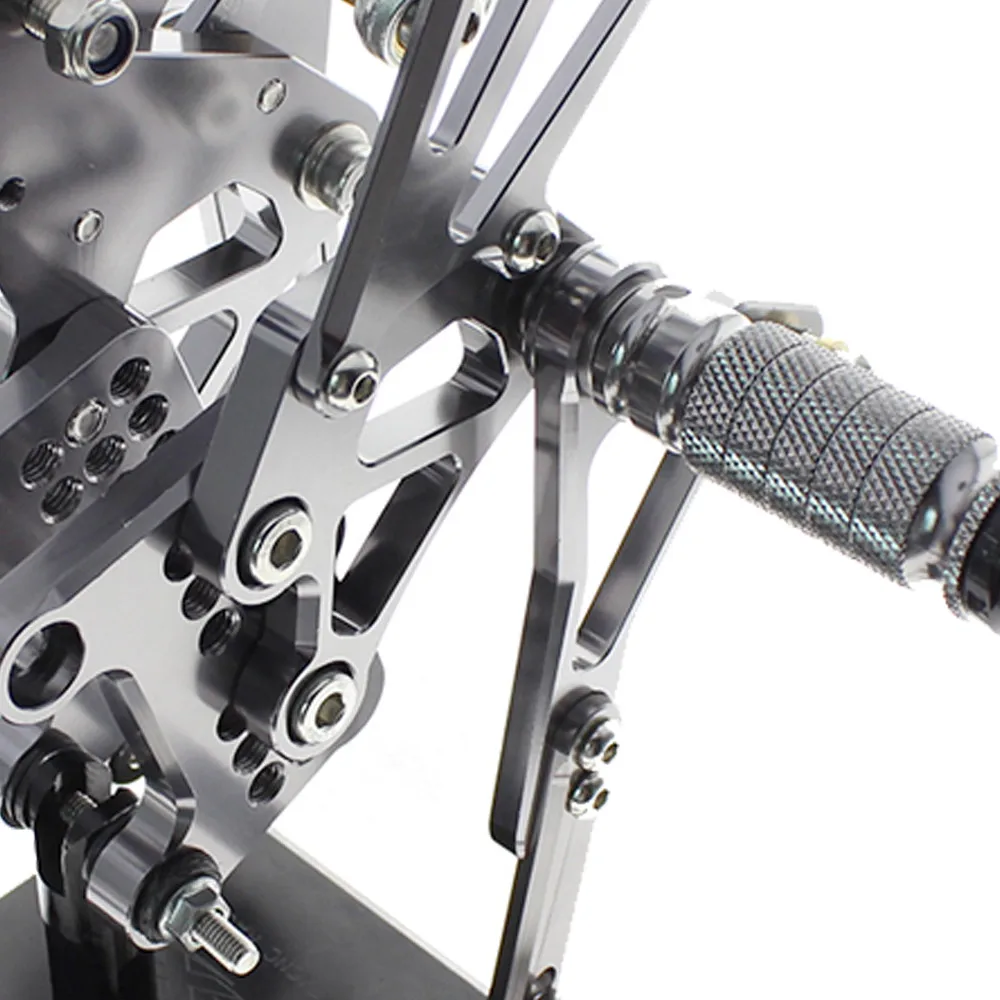 CNC регулируемые мотоциклетные подножки для ног педали Rearset задний Набор Для