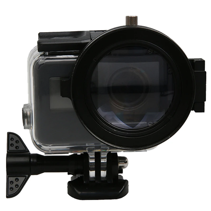 УФ-фильтр 58 мм и 16 x увеличение макрообъектив крупным планом для GoPro Hero 5