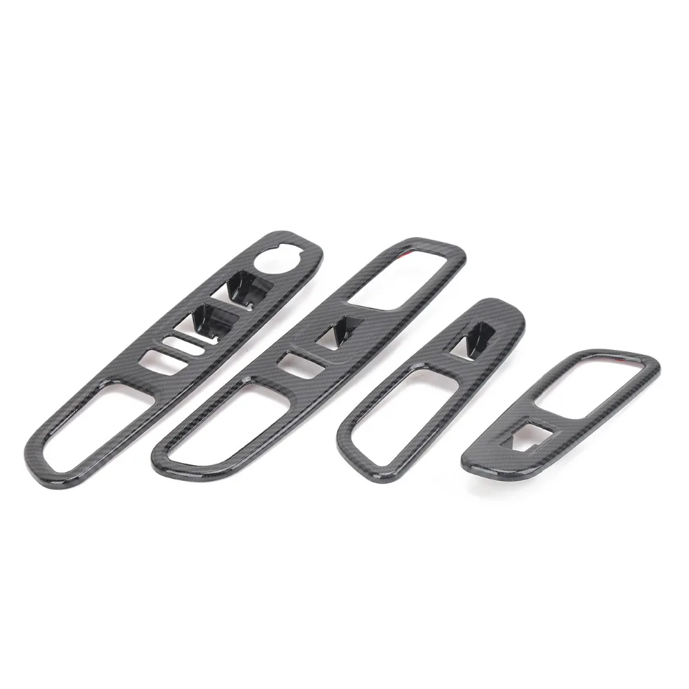 WISENGEAR 1 комплект карбоновый черный интерьерный дверь окно переключатель панель